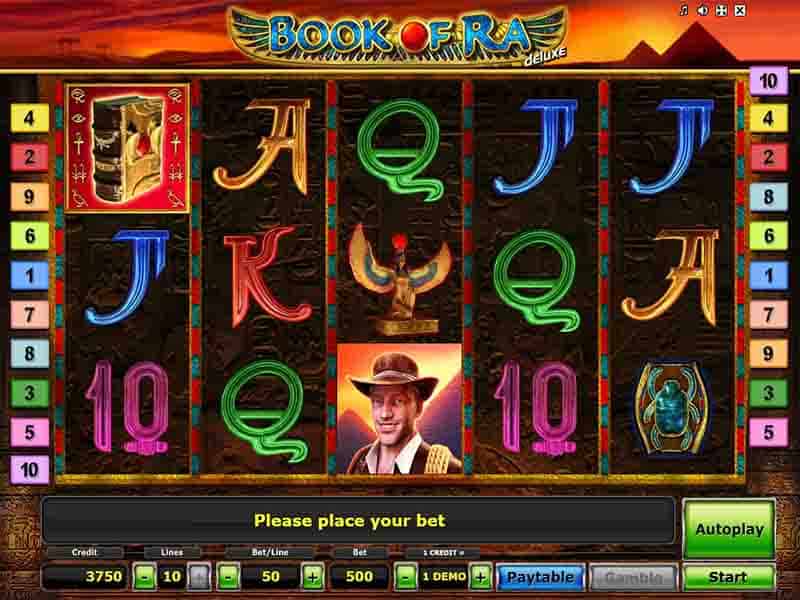 Slot Book of Ra deluxe
